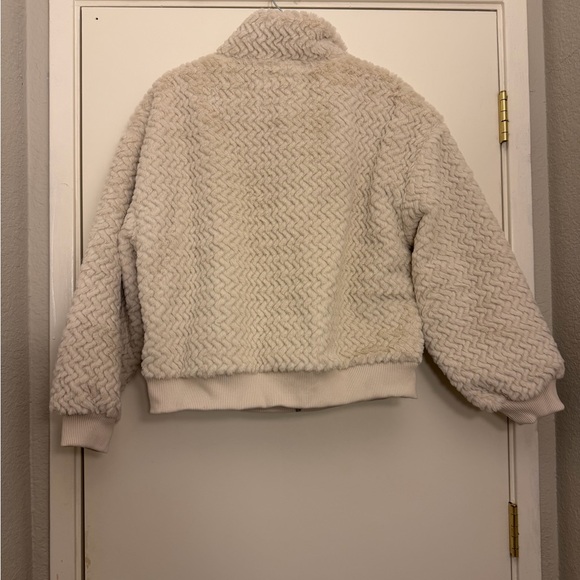 Abercrombie & Fitch Herringbone Bomber Jacket - Picture 6 of 7